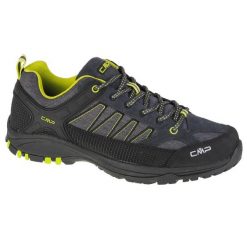 Buty trekkingowe męskie, CMP Sun Low. Szare buty zimowe męskie CMP, bez wzorów, bez obcasa, bez zapięcia. Za 325.99 zł.