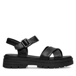 Sandały Lasocki. Czarne sandały męskie Lasocki, bez wzorów, bez zapięcia. Za 159.99 zł.