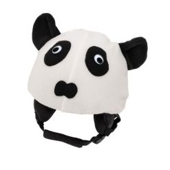 Czapka / nakładka na kask narciarski PANDA. Czarne czapki damskie CASCO, na zimę, bez wzorów. Za 25.00 zł.
