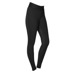 Legginsy jeździeckie damskie HORKA Helene. Czarne legginsy damskie Horka, bez wzorów, z materiału. Za 350.00 zł.