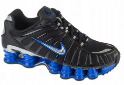 Nike Shox TL CN0151-004 Czarne 38,5. Czarne buty sportowe męskie Nike, bez wzorów, bez zapięcia. Za 637.67 zł.
