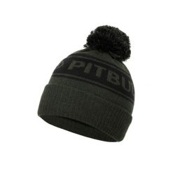 Czapka męska Pitbull zimowa Bubble Small Logo II. Zielone czapki męskie PITBULL, na jesień, bez wzorów. Za 59.99 zł.