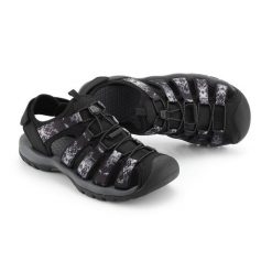 Sandały turystyczne unisex z zakrytym noskiem Alpine Pro Awede. Niebieskie buty zimowe męskie Alpine Pro, na lato, bez wzorów, bez obcasa, bez zapięcia. W wyprzedaży za 179.00 zł.