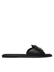 Blauer Klapki S6MOODY01/LEA Czarny. Czarne klapki damskie Blauer, bez wzorów, ze skóry, bez obcasa, bez zapięcia. Za 469.99 zł.