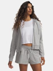 Bluza damska Under Armour Rival Fleece Crew. Szare bluzy damskie Under Armour, l, bez wzorów, sportowe, bez ramiączek, bez kaptura. Za 360.99 zł.