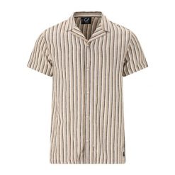 Koszula Cruz Camilo. Brązowe koszule męskie CRUZ, bez wzorów, sportowe, bez kołnierzyka, bez ramiączek. Za 178.00 zł.