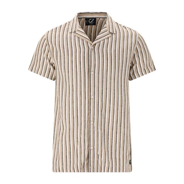 Koszula Cruz Camilo. Brązowe koszule męskie CRUZ, bez wzorów, sportowe, bez kołnierzyka, bez ramiączek. Za 181.50 zł.