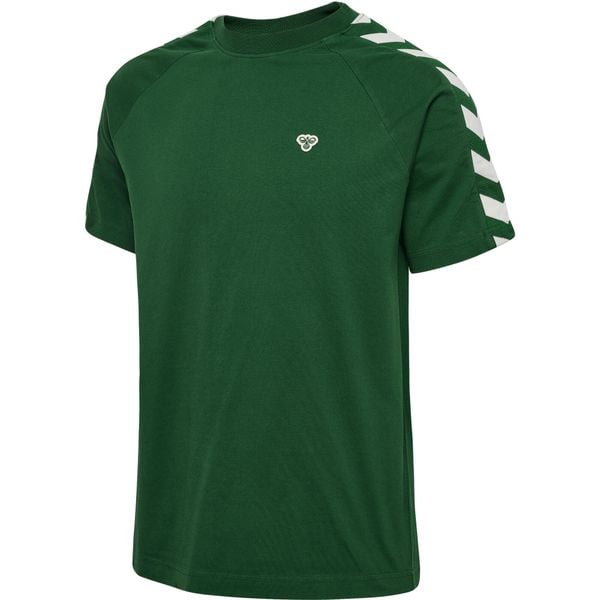 Koszulka Hummel Archive. Zielone bluzki damskie Hummel, bez wzorów, bez kołnierzyka, bez ramiączek. Za 170.00 zł.