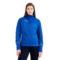 Damska kurtka narciarska Craft Adv Nordic Club. Niebieskie kurtki sportowe damskie Craft, na zimę, l, bez wzorów, bez ramiączek, bez kaptura, narciarskie. Za 618.10 zł.