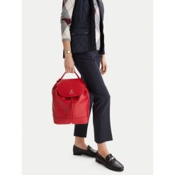 Plecak Beverly Hills Polo Club. Czerwone plecaki damskie Beverly Hills Polo Club, bez wzorów. Za 175.99 zł.