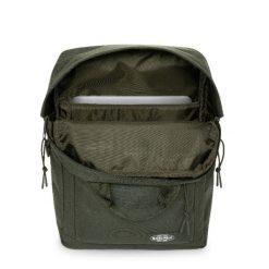 Średni plecak z uchwytem na bidon Eastpak. Zielone plecaki męskie Eastpak, bez wzorów, eleganckie. Za 421.00 zł.