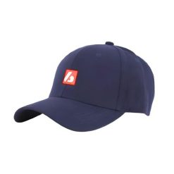 AC-002 CORE Cap - Czapka baseballowa, Granatowa. Niebieskie czapki damskie BARNETT, bez wzorów, z bawełny, sportowe. Za 110.00 zł.