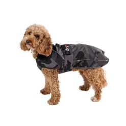 Wodoodporny płaszcz dla psa Dryrobe. Niebieskie płaszcze damskie DRYROBE, l, bez wzorów, z futra, bez kołnierzyka, bez kaptura. Za 302.00 zł.