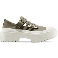 Sandały Converse Chuck Taylor As Lugged Heel Mj. Zielone sandały męskie Converse, bez wzorów, ze skóry, bez zapięcia. Za 425.35 zł.