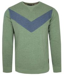Miękka i Wygodna Bluza Męska - Zielona, Pasek. Zielone bluzy męskie Minute, m, bez wzorów, z bawełny, bez ramiączek, bez kaptura. Za 148.00 zł.