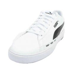 Męskie Buty Sportowe Serve Pro Ze Skóry Ekologicznej. Białe buty sportowe męskie Puma, bez wzorów, ze skóry ekologicznej, bez zapięcia, trekkingowe. Za 249.99 zł.