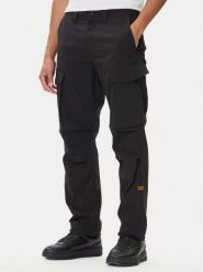 G-Star Raw Spodnie materiałowe Core D24309-E070 Czarny Regular Fit. Czarne spodnie materiałowe męskie G-Star Raw, bez wzorów, z bawełny. Za 509.99 zł.