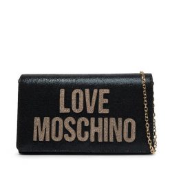Torebka LOVE MOSCHINO. Czarne torebki do ręki damskie Love Moschino, bez wzorów, bez dodatków. Za 679.99 zł.