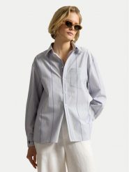 Polo Ralph Lauren Koszula 211B17125002 Niebieski jasny Oversize. Niebieskie koszule damskie Polo Ralph Lauren, s, bez wzorów, z bawełny, bez kołnierzyka, bez ramiączek. Za 859.99 zł.