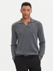 Marc O'Polo Sweter 529 5144 60150 Szary Regular Fit. Szare swetry męskie Marc O'Polo, m, bez wzorów, z bawełny, bez kołnierzyka, bez ramiączek. Za 499.99 zł.