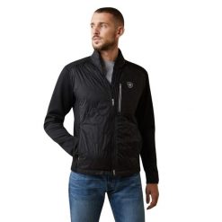 Kurtka Ariat Fusion. Czarne kurtki męskie Ariat, xl, bez wzorów, z materiału, bez kaptura. Za 695.95 zł.