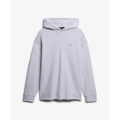 Bluza damska z kapturem Superdry Studios. Białe bluzy damskie Superdry, l, bez wzorów, klasyczne, bez ramiączek, z kapturem. Za 290.55 zł.