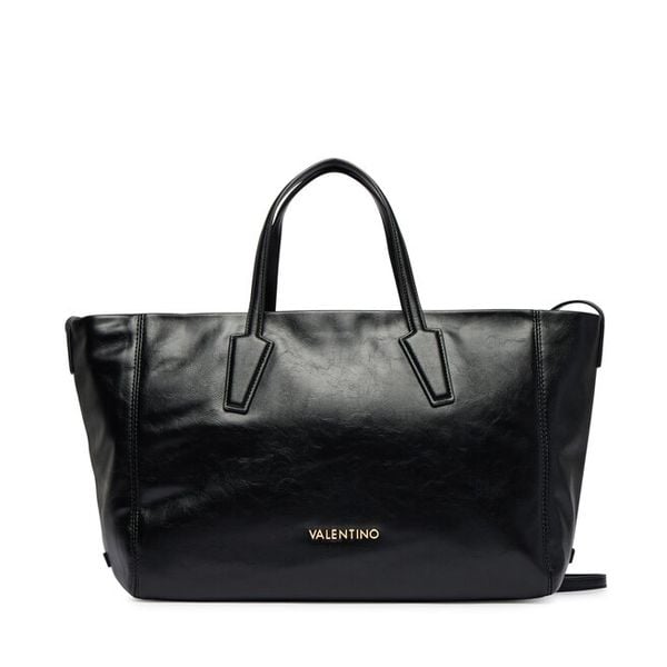 Torebka Valentino. Czarne shopperki damskie Valentino, bez wzorów, bez dodatków. Za 679.99 zł.