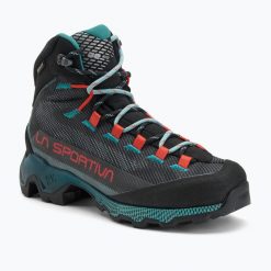 Buty trekkingowe damskie La Sportiva Aequilibrium Hike GTX SW24. Szare obuwie trekkingowe damskie La Sportiva, bez zapięcia. Za 1,149.00 zł.