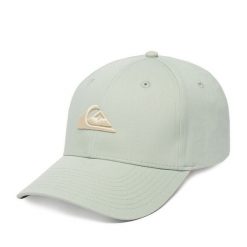 Czapka z daszkiem Quiksilver. Zielone czapki damskie Quiksilver, bez wzorów. Za 79.99 zł.
