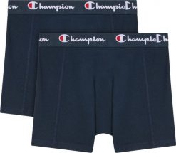 Champion Bokserki męskie Champion 2 szt. granatowe U20001 BS501 S. Bokserki męskie Champion, bez wzorów. Za 69.10 zł.