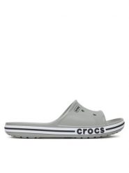 Crocs Klapki BAYABAND SLIDE 205392-007 Szary. Szare klapki męskie Crocs, bez wzorów, z tworzywa sztucznego, bez zapięcia. Za 149.99 zł.