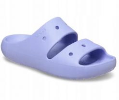 Klapki Dla Dorosłych Crocs Classic V2. Brązowe klapki męskie Crocs, bez wzorów, z materiału, bez zapięcia. Za 118.99 zł.