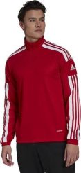 Adidas Bluza adidas SQUADRA 21 Training Top GP6472 GP6472 czerwony L. Czerwone bluzy męskie Adidas, l, bez wzorów, bez ramiączek, bez kaptura. Za 110.36 zł.