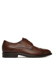 BOSS Półbuty P-Winslow 50549686 Brązowy. Brązowe buty wizytowe męskie Boss, bez wzorów, ze skóry, bez obcasa, bez zapięcia. Za 1,769.00 zł.