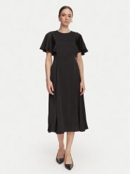 MICHAEL Michael Kors Sukienka codzienna MT683KYAYJ Czarny Regular Fit. Czarne sukienki damskie MICHAEL Michael Kors, na co dzień, bez wzorów, z syntetyku, bez kołnierzyka, bez ramiączek, proste. Za 1,239.00 zł.