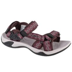 Sandały damskie, Hamal Wmn Hiking Sandal. Brązowe sandały damskie CMP, bez wzorów, bez obcasa, bez zapięcia. W wyprzedaży za 107.99 zł.