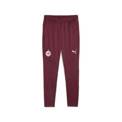 Męskie spodnie treningowe FC Red Bull Salzburg PUMA Team Regal Red White. Białe spodnie sportowe męskie Puma, m, bez wzorów, z dresówki, do piłki nożnej. W wyprzedaży za 219.00 zł.