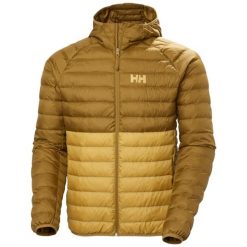 Ocieplana kurtka z kapturem Helly Hansen Banff. Brązowe kurtki męskie Helly Hansen, m, bez wzorów, z puchu, z kapturem. W wyprzedaży za 646.80 zł.