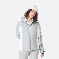 Kurtka narciarska damska Rossignol W Staci Heather. Szare kurtki sportowe damskie Rossignol, na zimę, xs, bez wzorów, bez ramiączek, bez kaptura, narciarskie. W wyprzedaży za 1,549.00 zł.