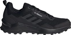 Buty trekkingowe męskie Adidas Terrex AX4 Primegreen czarne r. 42 2/3. Czarne trekkingi męskie Adidas, bez zapięcia. Za 449.40 zł.