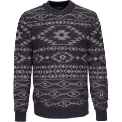 Sweter w kolorze granatowym. Niebieskie swetry męskie Camel Active, m, bez wzorów, z bawełny, bez kołnierzyka, bez ramiączek. W wyprzedaży za 197.95 zł.