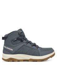 Salomon Trekkingi Outchill Climasalomon™ Waterproof L47853900 Szary. Szare botki męskie Salomon, bez wzorów, z nubiku, bez obcasa, bez zapięcia. Za 569.99 zł.