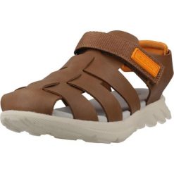 Sandały GEOX J SANDAL AIRADYUM BO Brązowy. Brązowe sandały męskie Geox, bez wzorów, ze skóry, sportowe, bez zapięcia. Za 213.99 zł.