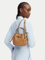 Tory Burch Torebka Romy 179988 Brązowy. Brązowe torebki do ręki damskie Tory Burch, bez wzorów, ze skóry, bez dodatków. Za 1,724.00 zł.