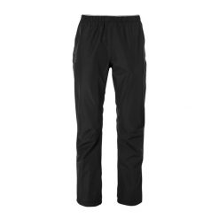 Spodnie przeciwdeszczowe damskie Halti Fort DX. Czarne spodnie dresowe damskie Halti, bez wzorów, sportowe, trekkingowe. Za 449.99 zł.