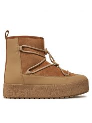 Tretorn Botki Aspa Hybrid Low 617 Brązowy. Brązowe botki damskie Tretorn, bez wzorów, z materiału, bez obcasa, na płaskiej podeszwie, bez zapięcia. Za 579.99 zł.