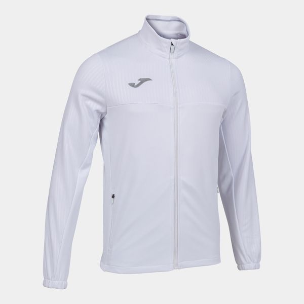 Bluza tenisowa męska Joma Montreal. Białe bluzy męskie Joma, m, bez wzorów, sportowe, bez ramiączek, bez kaptura. Za 95.99 zł.