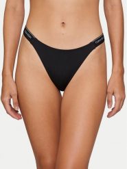 Calvin Klein Swimwear Dół od bikini LV00Q61206 Czarny. Czarne bikini Calvin Klein Swimwear, s, bez wzorów, z syntetyku. Za 209.99 zł.