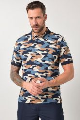 Męska Koszulka polo FLEXNAMIC® outdoor rękaw 1/2 moro do rozm. 7 XL. Niebieskie trekkingi męskie JAY-PI, z bawełny, bez zapięcia. Za 199.99 zł.
