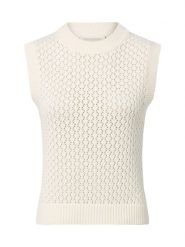 Msch Copenhagen Sweter - MSCHDaina Kobiety beżowy, S/M. Brązowe swetry nierozpinane damskie MSCH Copenhagen, m, bez wzorów, z bawełny, bez kołnierzyka, bez ramiączek. Za 179.95 zł.